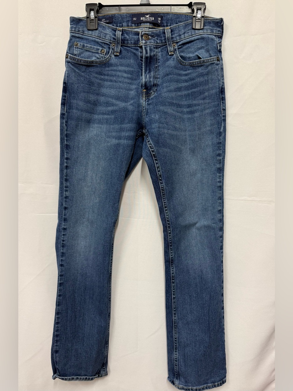 Hollister Women's Boot Cut Jeans - Dark Blue Wash